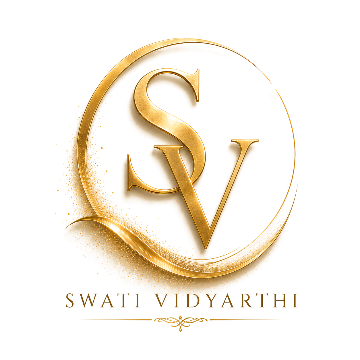 SV logo — Swati Vidyarthi Makeover
